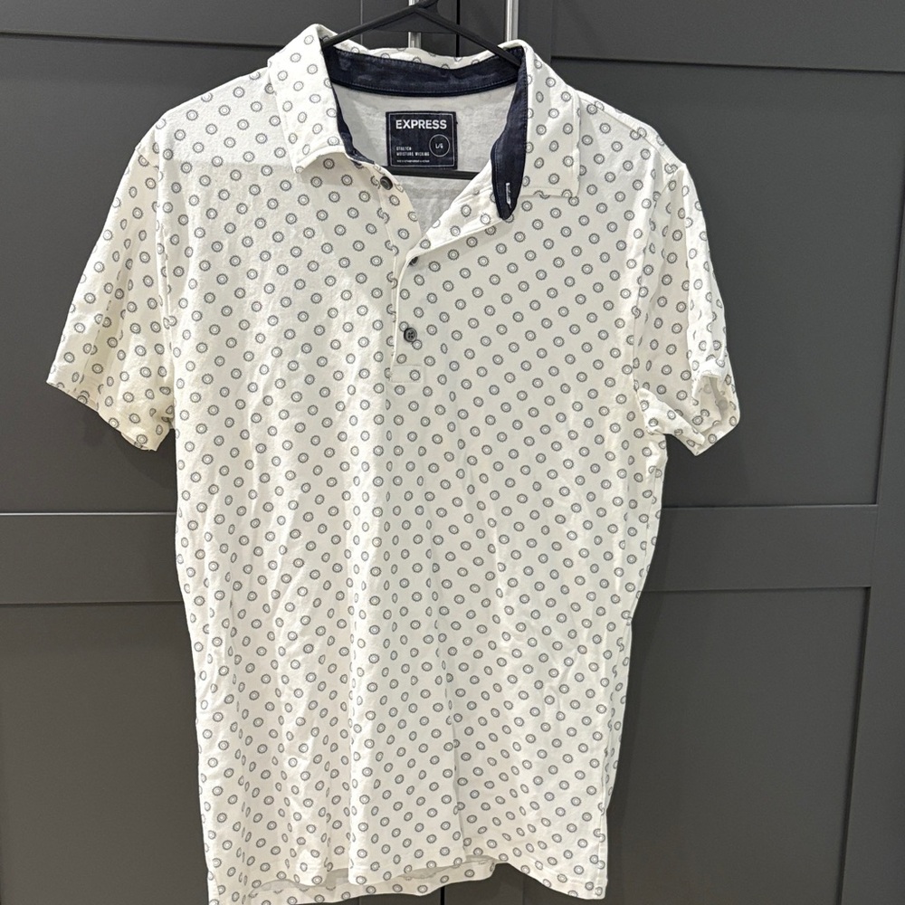 Express Patterned Polo